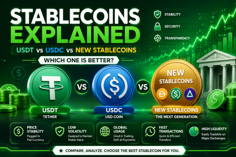 Stablecoins Explained: USDT vs USDC vs New Stablecoins – Which One Is Better?