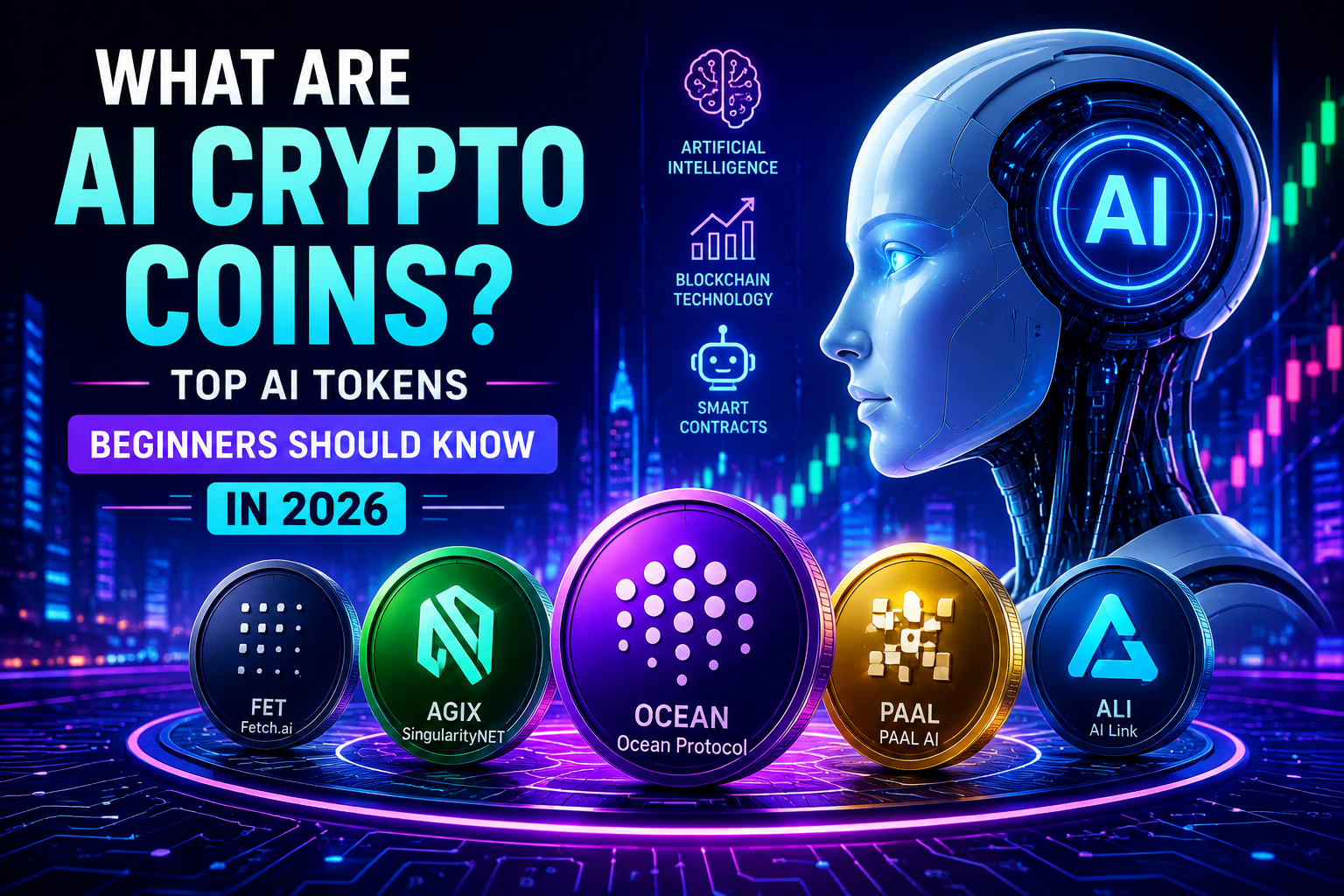What Are AI Crypto Coins Top AI Tokens Beginners Should Know in 2026